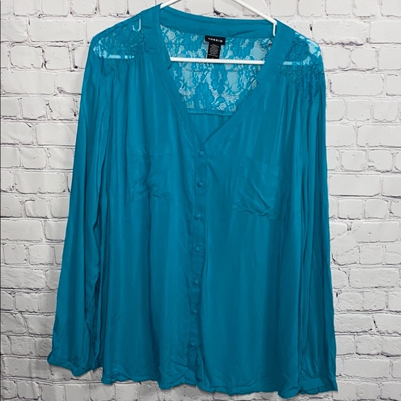 torrid Tops - TORRID LACY TOP